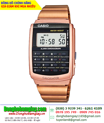 Casio CA-506G-5ADF; Đồng hồ điện tử Casio DATABANK CA-506G-5ADF | HẾT HÀNG
